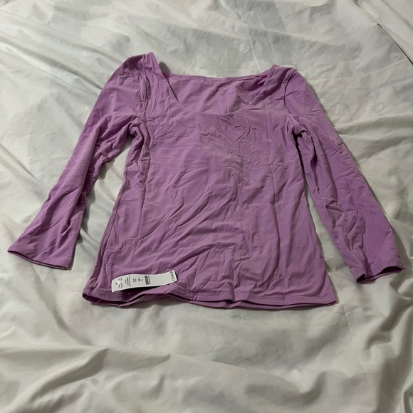 White House Black Market small long sleeve tshirt new with tags - Picture 1 of 4